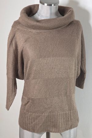XS ZEBRA kuscheliger STRICKPULLI Turtleneck Rollkragen