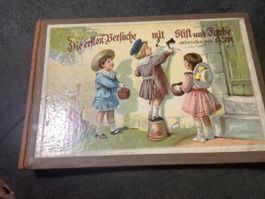 ANTIKES KINDER VORLAGEBUCH UM 1900