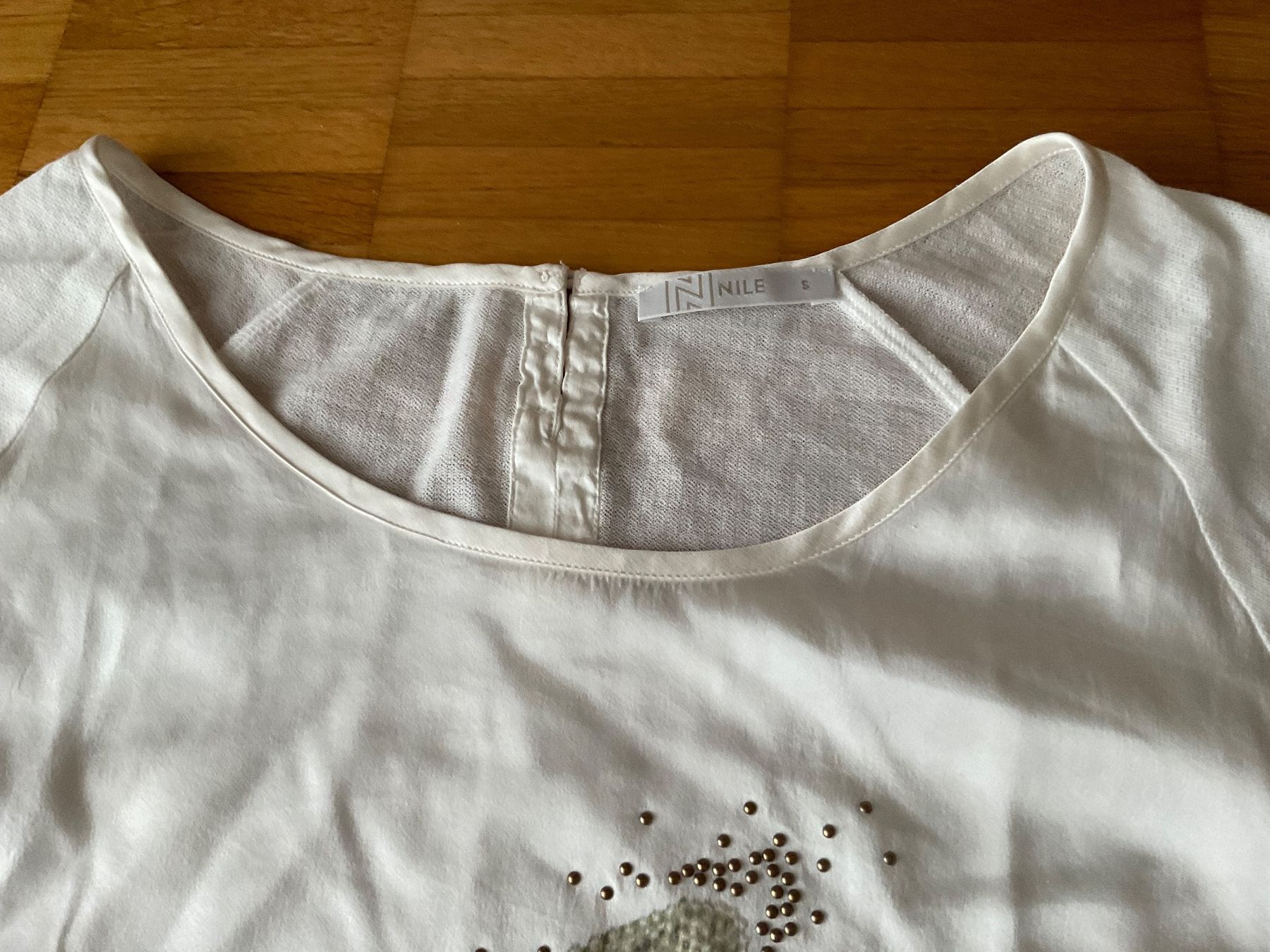 Nile Tuniche: NILE  Tunika/ Shirt mit Seide Gr.S – Usato da Weiningen ZH venduto da moon-55 1
