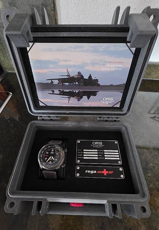 Oris Uhren: ORIS - ProPilot Altimeter Rega Limited Edition – Neu und originalverpackt aus Burgdorf von Handera 1