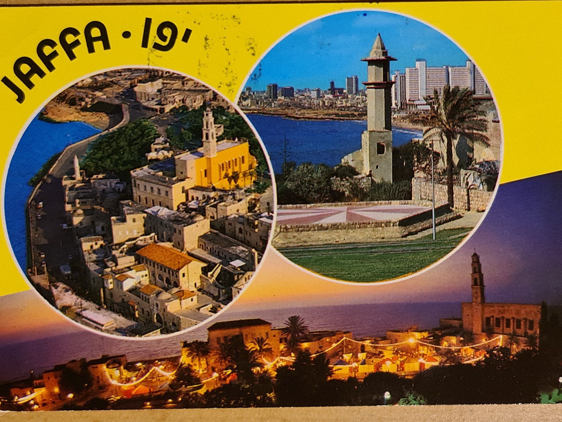 Cartoline postali: Ansichtskarte Jaffa Israel – Usato da Dintikon venduto da Vexi