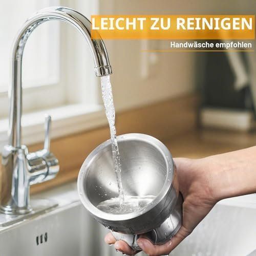 Sonstiges für das Kochen & Backen: Mörser Stössel 10cm (3.9") Durchmesser – Neu und originalverpackt aus Hundwil von pak_7zvn 4