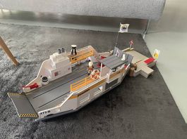 Playmobil - Bateau Poseidon avec quai de chargement