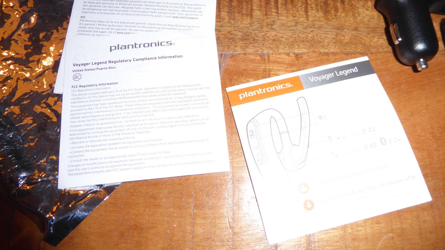 Plantronics Kopfhörer: Plantronics Voyager Legend Bluetooth-Headset – Gebraucht aus Sargans von Benziner 5