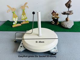 EasyRoll gross für Sonnenschirm-Sockel (ohne Sockel)