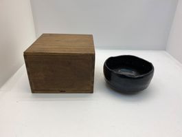 Teeschale Japan Chawan Keramik-  20. Jh. „Raku“