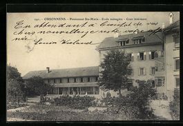Orsonnens, Pensionnat Ste-Marie, Ecole m