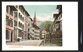 Lichtensteig, Ortspartie in der Altstadt