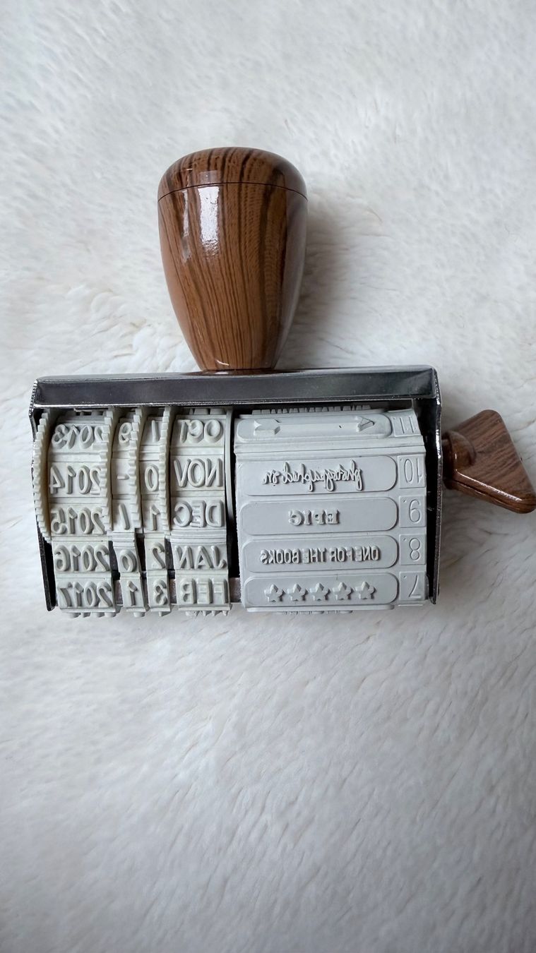 Timbri: Stempel in englischer Sprache mit Datum und Texten. – Nuovo (secondo la descrizione) da Würenlos venduto da Abracadabra26 1