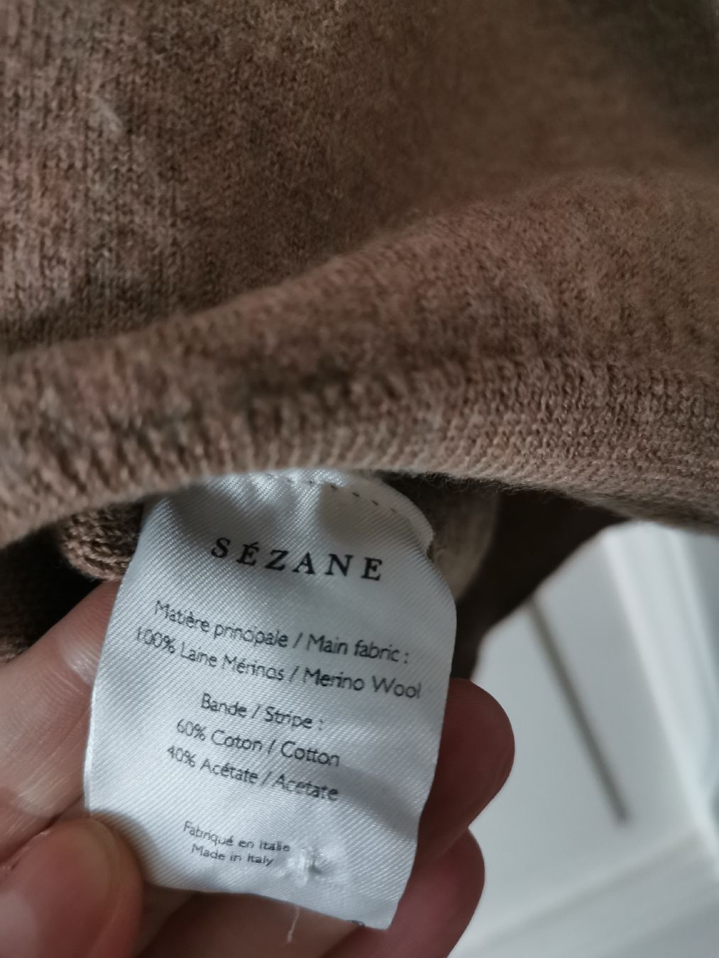 Sezane Maglioni & Felpe: sehr weicher Sézane Pullover aus Merinowolle, Grösse S – Usato da Zürich venduto da Hibiskus3 5