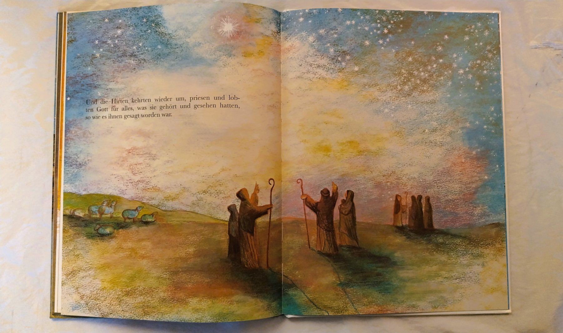 Libri: Die Weihnachtsgeschichte - Bilderbuch von Bernadette – Usato da Bellach venduto da JingleJerry 6