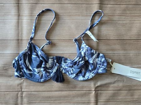 Esprit Bikini-Top - 70 B - Quasten-Detail (Tassel)