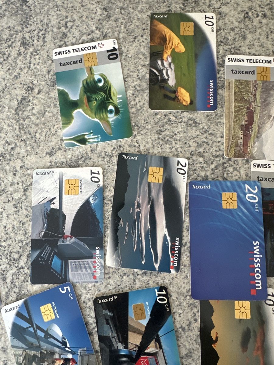 Swisscom Telefon- & Taxkarten: 24 SWISS TELECOM TAXCARD – Gebraucht aus Basel von ros_sb8c 2