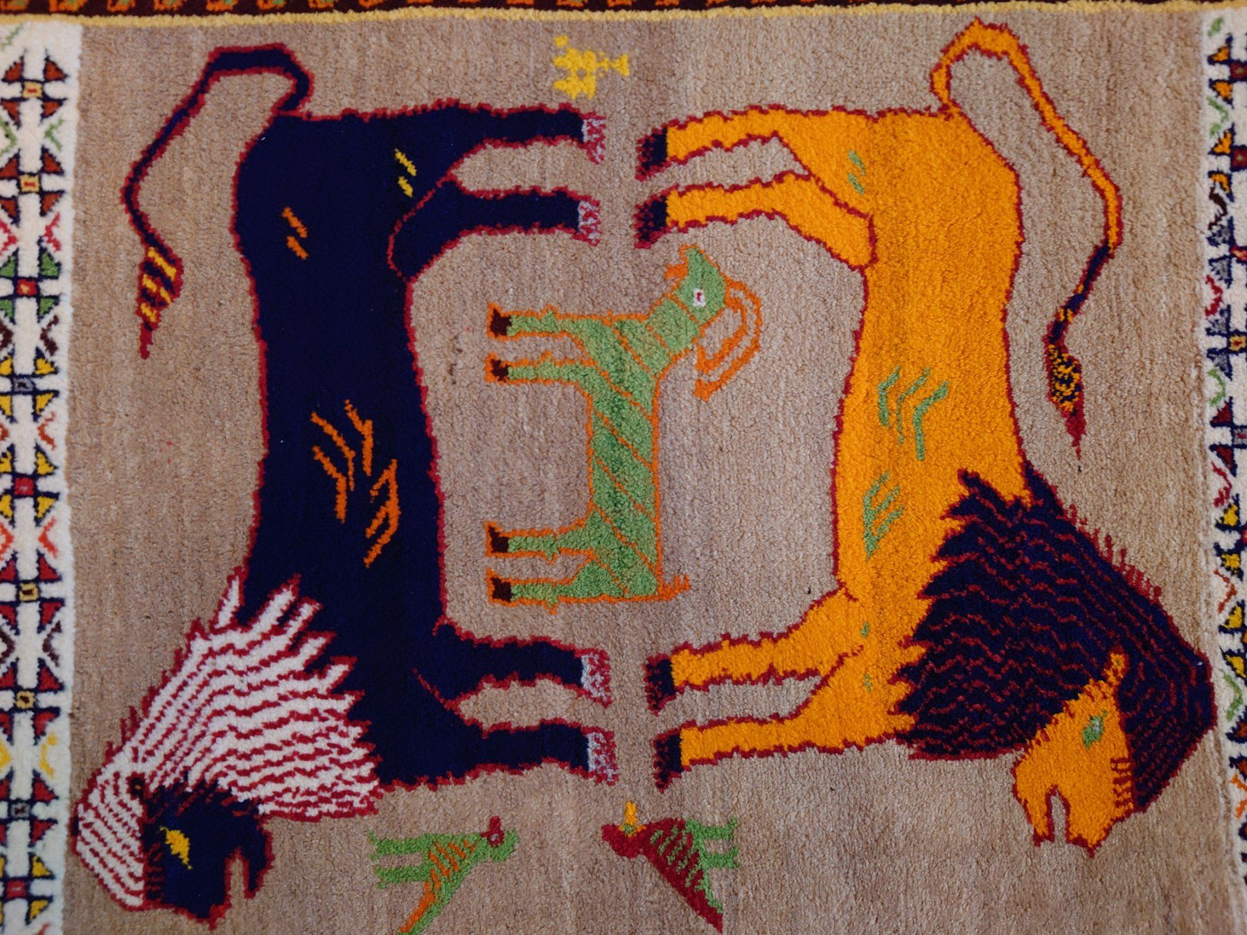 Tappeti: Gabbeh alt Löwengabbeh 184 x 111cm – Usato da St. Gallen venduto da SG005 3