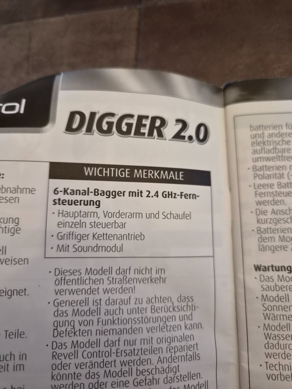 RC Kits de montage: Revell Digger 2.0 – D'occasion à Tafers par Nathtafers 3