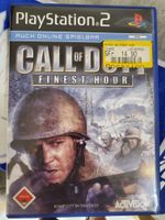 Call of Duty Finest Hour PS2 Deutsch - Top Zustand!