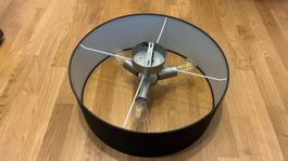 Elegante Deckenlampe, grau/schwarz, neuwertig, Top Zustand!