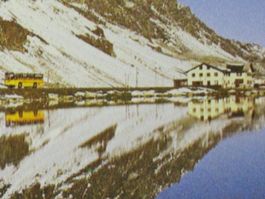 Flüelapass , Postauto , Restaurant  1989
