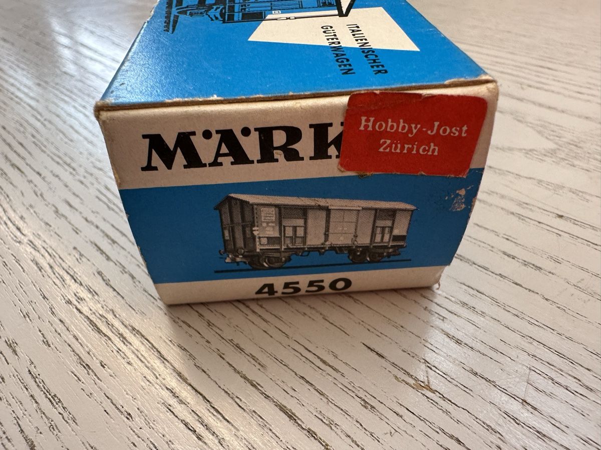 Märklin Modellini di ferrovie: Märklin 4550 FS Güterwagen – Usato da Lupsingen venduto da New-Haven 3