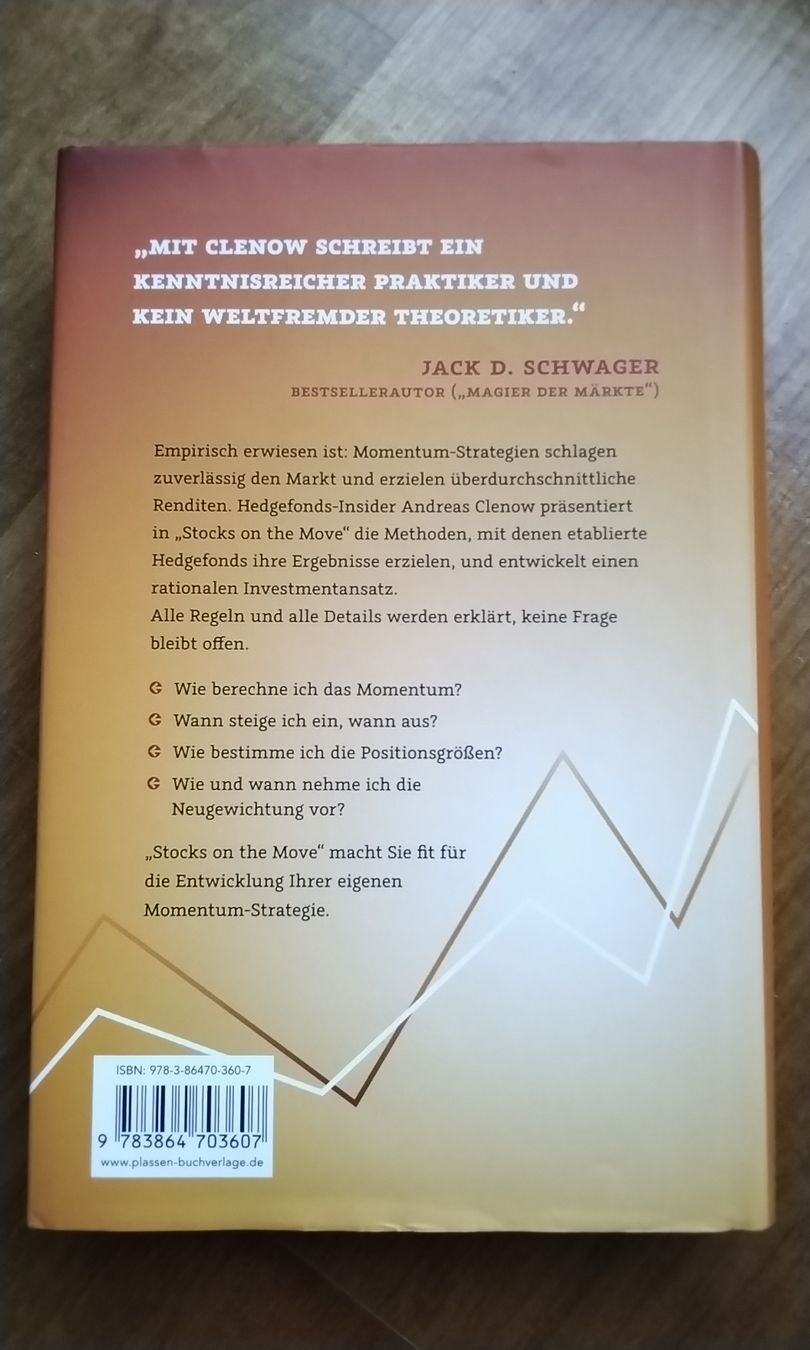 Libri: Stocks on the Move - Buch, Andreas Clenow – Usato da Büren SO venduto da T02rickonSWE 1