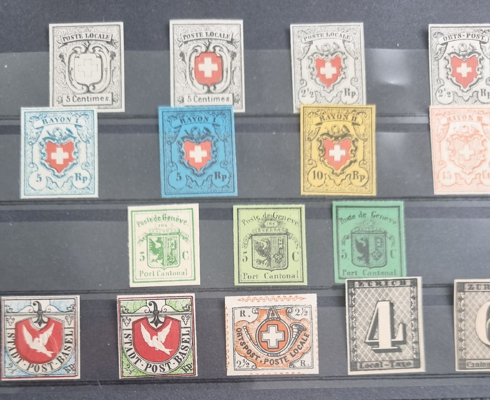 Tutti i francobolli: Alte Schweizer Briefmarken Sammlung, Top Zustand! – Usato da Baar venduto da Saegi1