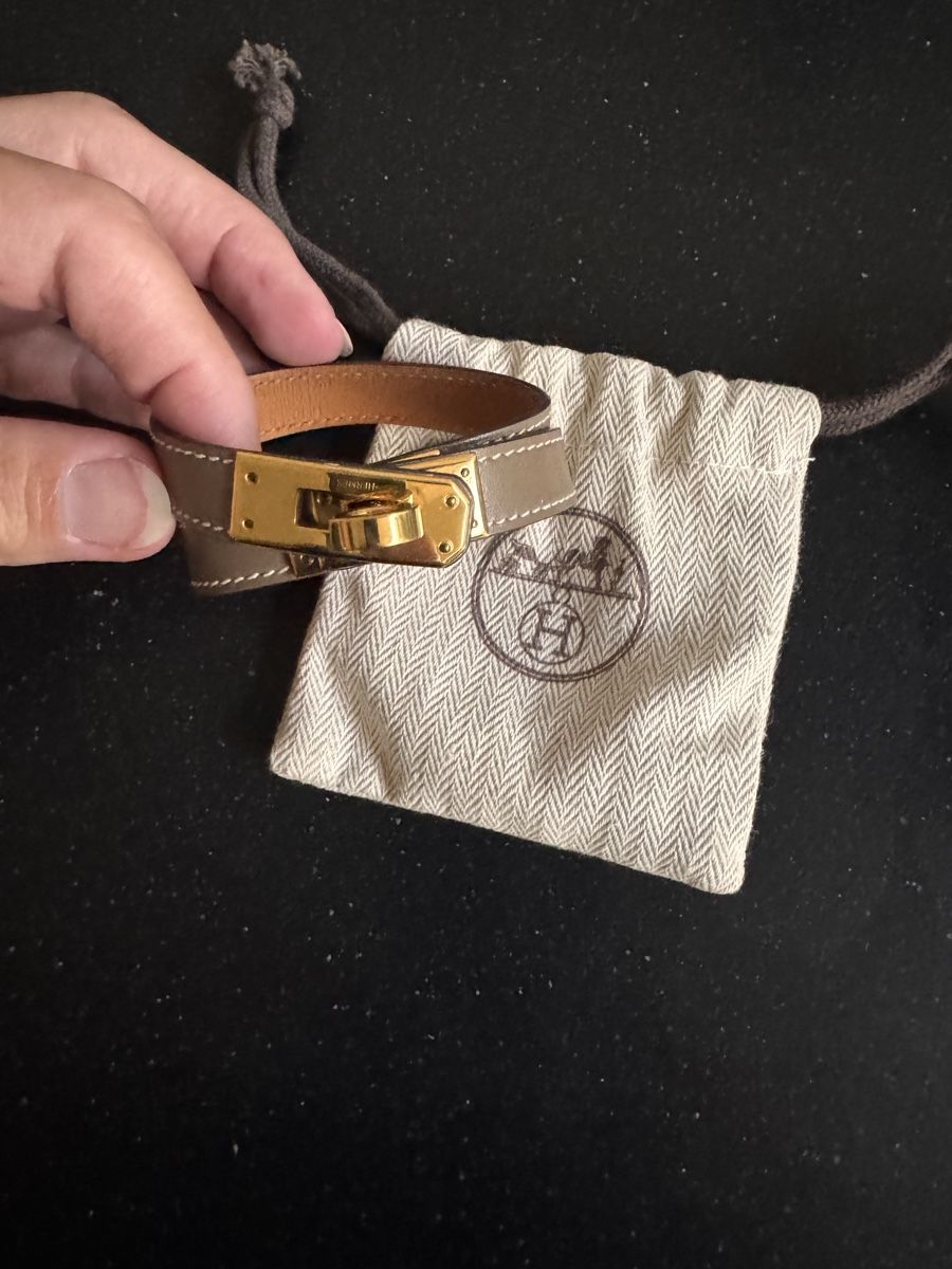 Hermès Bracciali & Braccialetti: Hermès Kelly Double Tour Bracelet – Usato da Zürich venduto da lena6743 1