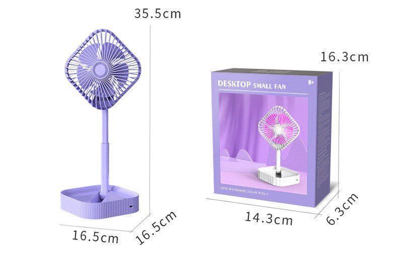 Ventilatori: Ventilateur USB portable rechargeable 4W – Nuovo e nell'imballaggio originale da Morges venduto da All4nature 2