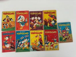 9  TOPOLINI ANNI 1963 BUONI E RARI