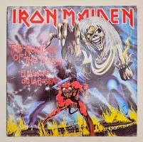 IRON MAIDEN * THE NUMBER OF THE BIEST * 1st PRESS 1982 ! *
