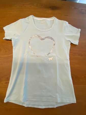 Steeds T-Shirt Gr.164 Hellblau , Top Zustand!