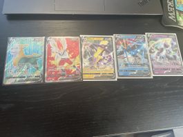 5 Pokemon V Karten Bellektro Liberlo Riffex Impoleon