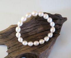 Zuchtperlen Armband Tropfen