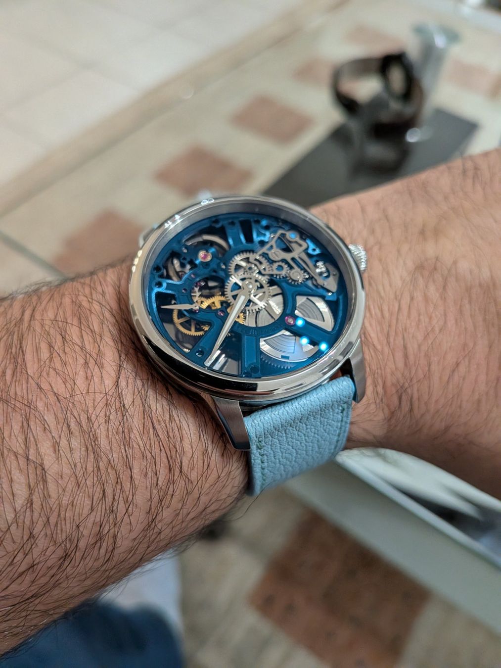 Maurice Lacroix Orologi: Maurice Lacroix Masterpiece Skeleton MP7228 – Usato da Grône venduto da darkshine231