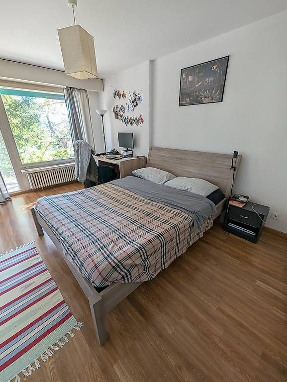 Lits: Double Bed Frame and Slats – D'occasion à Zürich par ale_htf5 2
