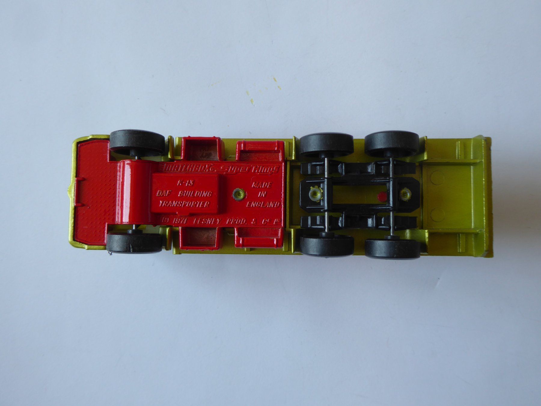 Matchbox Spielzeuge: Matchbox/Lesney K-13 DAF Building Transporter, 14,3cm – Gebraucht aus Turbenthal von Nautop 2