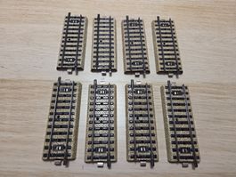 Märklin 8 x 5107 Gerades gleis M H0