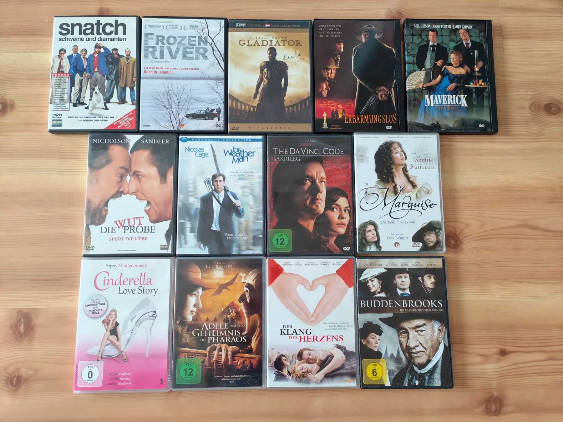 Alle DVDs: DVD Paket  (13 Filme) – Gebraucht aus Thun von flower0211