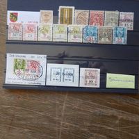kleines Lot CH - Marken mit Kontrollnummern
