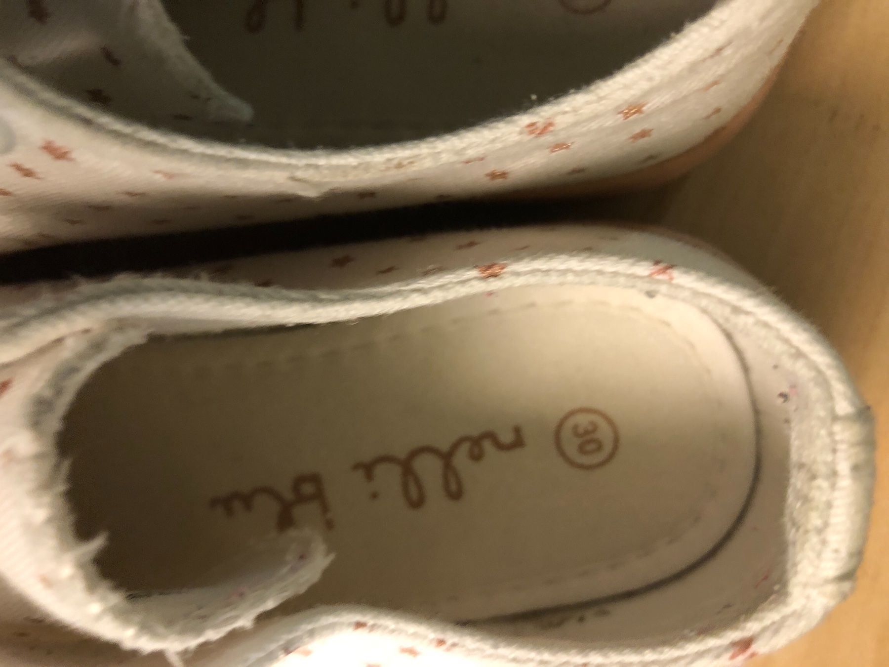Scarpe per ragazze: Nelli blu Stoffschuhe Goldsohle Gr. 30 – Usato da Obergerlafingen venduto da cabo4 2