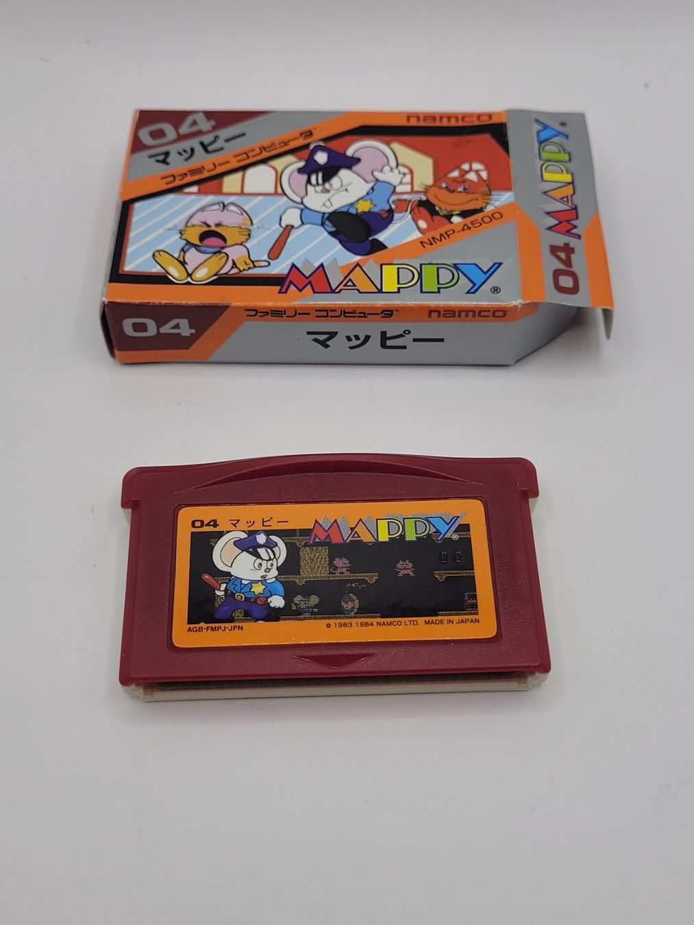 Nintendo Giochi: Mappy GBA Famicom Mini OVP Japan Gameboy Advance – Usato da Münchenstein venduto da danytlaw 4