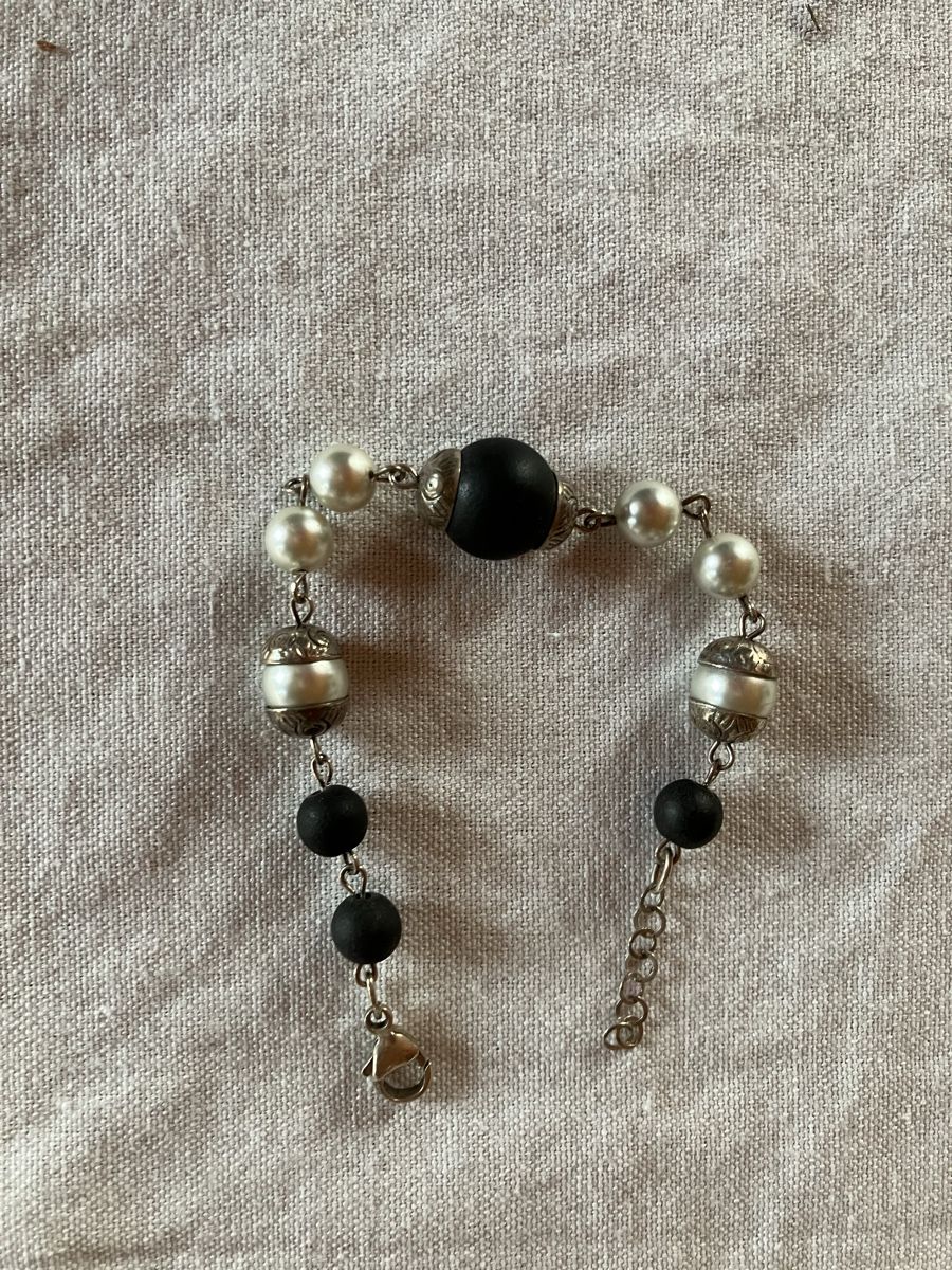 Bracciali & Braccialetti: Armband 925 mit Perlen – Usato da Bassersdorf venduto da groovygremlin