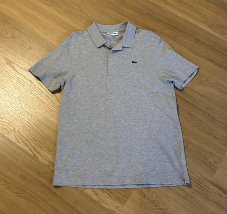 Lacoste Poloshirt grau neuwertig