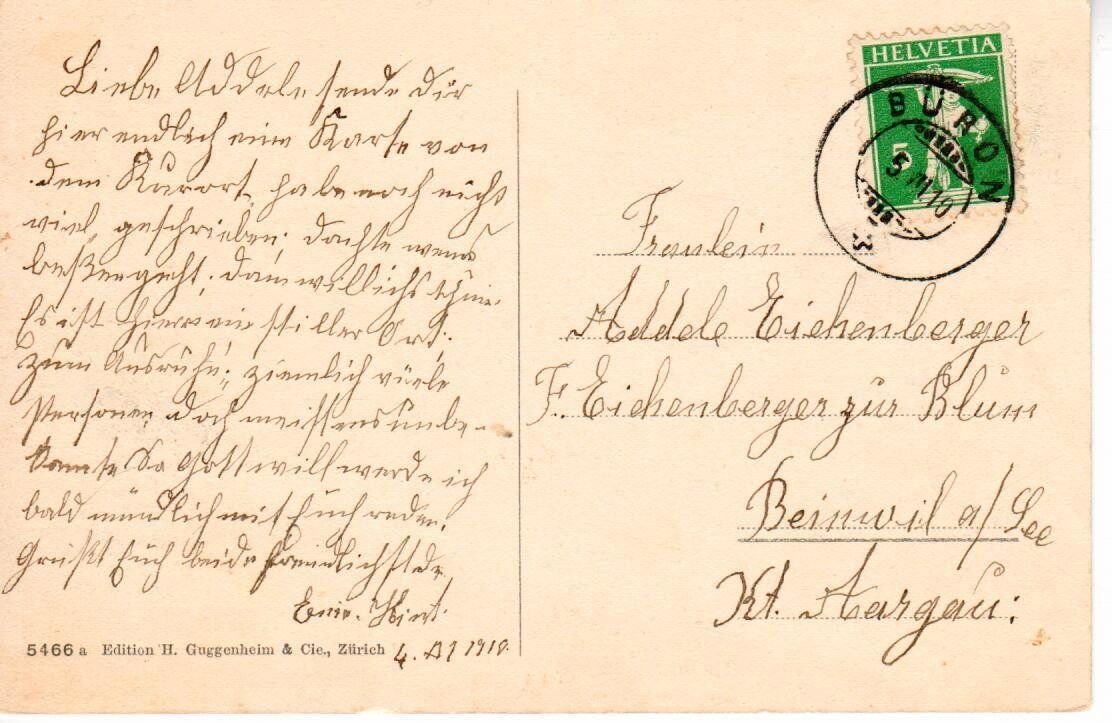 Cartes postales: Knutwyl 1910 – D'occasion à Wolhusen par Curver9 1