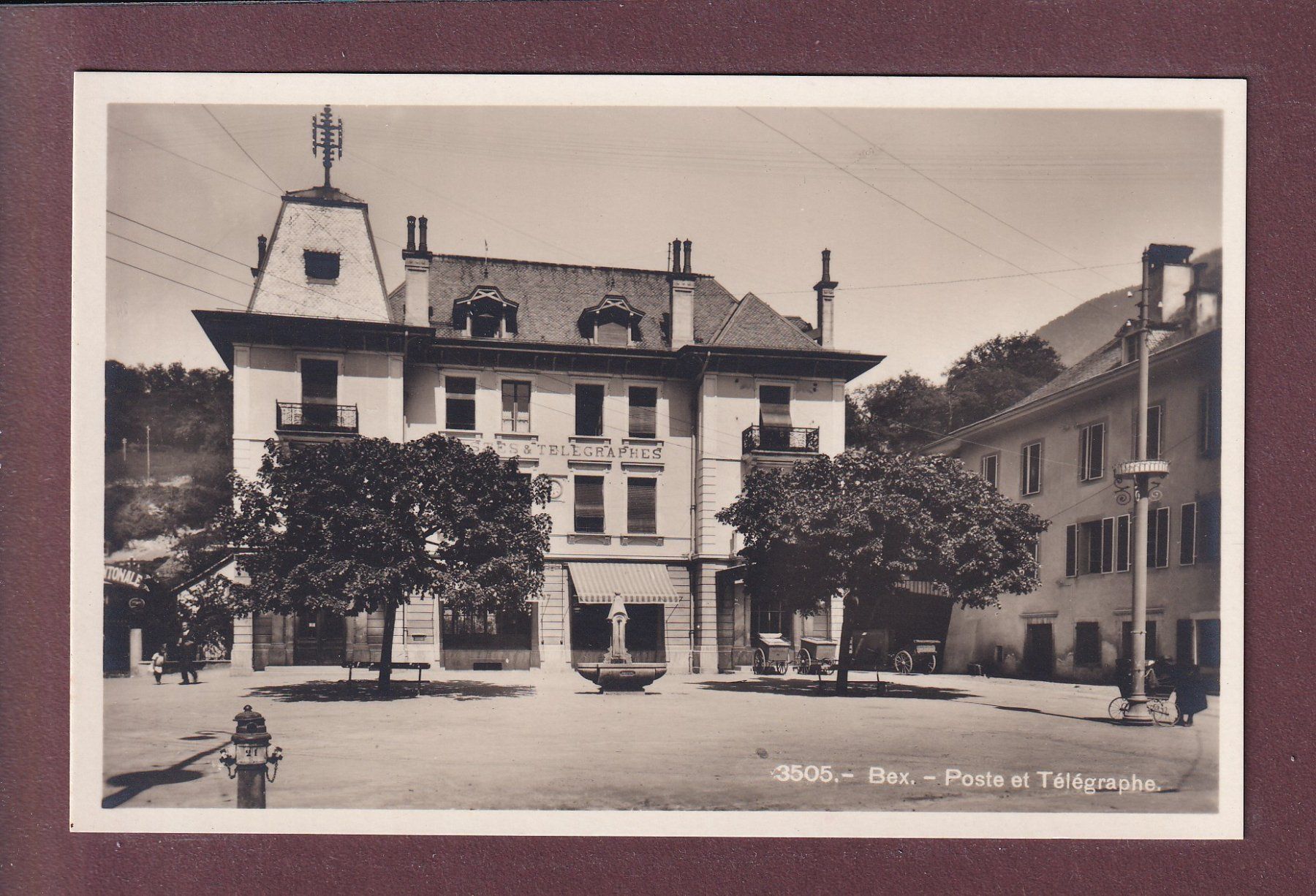 Cartoline postali: BEX - Poste et Télégraphe – Usato da Pully venduto da nicecards