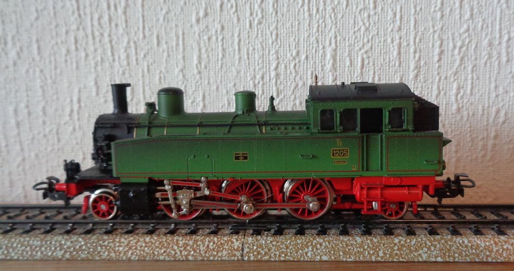 Märklin H0 3312 - Locomotive à Vapeur T5 Verte - État Neuf, Emballage D'origine