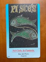 Privat Telefonkarte ItalienPR-311 Pisces Fische ungebraucht