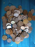 Lot de monnaies diverses, 0.620 kg, état d'usage Belgique 