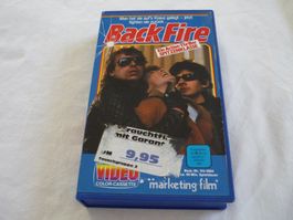 VHS Rarität - Back Fire - Erstausgabe 80er