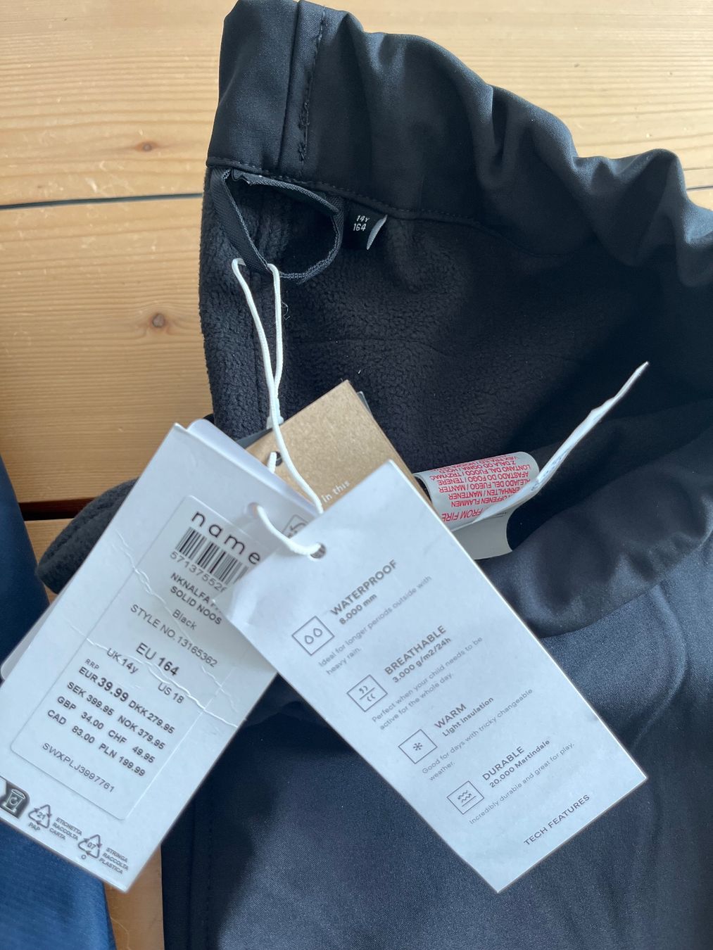 CMP Giacche & Cappotti: Neue NameIt Softshellhose & CMP Regenjacke / Jacke 164/170 – Nuovo (secondo la descrizione) da Davos Dorf venduto da AJRMBA 7