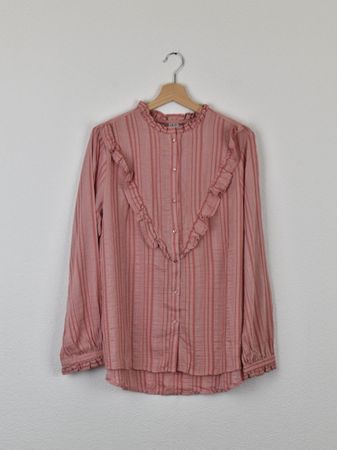 Saint Tropez Bluse, Gr.XL, 76% Viskose